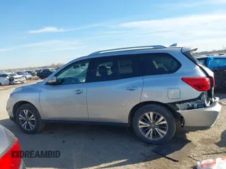 2019 Nissan Pathfinder S with VIN 5N1DR2MN7KC634430, listed as a IAAI auction lot 41289863 with 131,654 mi miles and . Bid and sale history available at DreamBid. Image 14.