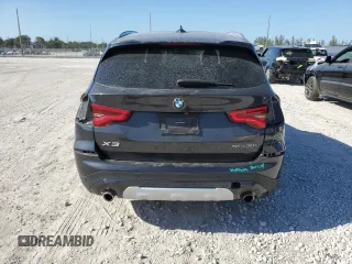 2020 BMW X3 sDrive30i with VIN 5UXTY3C03L9D44524, listed as a Copart auction lot 52212245 with 44,932 mi miles and Salvage Title. Bid and sale history available at carsss.com. Image 6.
