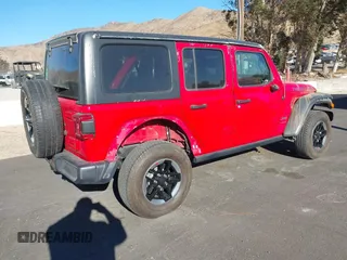 2018 Jeep Wrangler Unlimited Rubicon с VIN 1C4HJXFG0JW143820, выставлен на аукционе IAAI как лот 41405743 с пробегом 34 397 миль миль и . История ставок и продаж доступна на DreamBid. Изображение 4.
