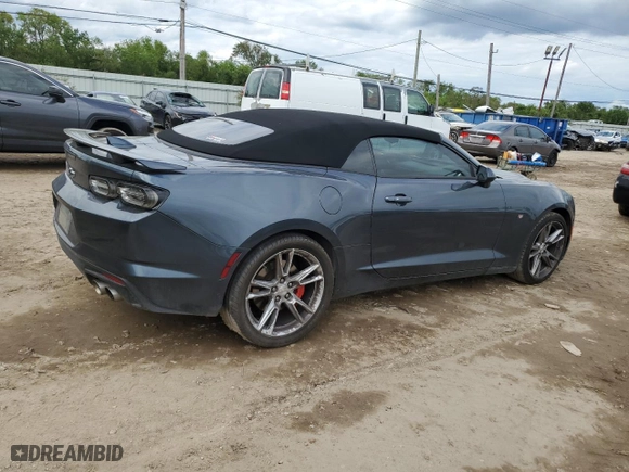 2022 Chevrolet Camaro LT1 with VIN 1G1FF3D73N0114950, listed as a Copart auction lot 71218744 with 36,778 mi miles and Salvage Title. Bid and sale history available at carsss.com. Image 3.