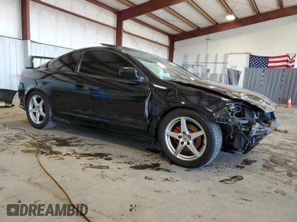 2006 Acura RSX Type-S Leather with VIN JH4DC530X6S005154, listed as a Copart auction lot 80547494 with Not Provided miles and Salvage Title. Bid and sale history available at carsss.com. Image 4.
