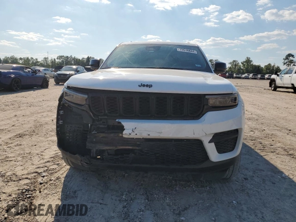 2022 Jeep Grand Cherokee Altitude с VIN 1C4RJGAGXN8586563, выставлен на аукционе Copart как лот 72616844 с пробегом 33 393 миль миль и Списание • Salvage title. История ставок и продаж доступна на DreamBid. Изображение 5.