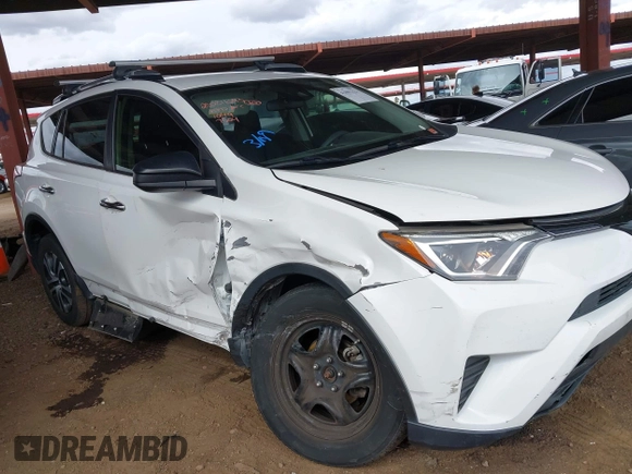 2017 Toyota RAV4 LE with VIN JTMZFREV5HJ707504, listed as a IAAI auction lot 41802321 with 63,834 mi miles and . Bid and sale history available at carsss.com. Image 6.