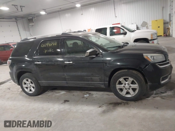 2014 GMC Acadia SLE with VIN 1GKKRPKD3EJ374079, listed as a IAAI auction lot 41294848 with 144,394 mi miles. Bid and sale history available at carsss.com. Image 13.
