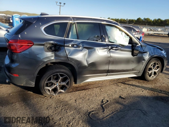 2019 BMW X1 xDrive28i with VIN WBXHT3C50K3H35538, listed as a Copart auction lot 70726232 with 27,847 mi miles. Bid and sale history available at carsss.com. Image 3.
