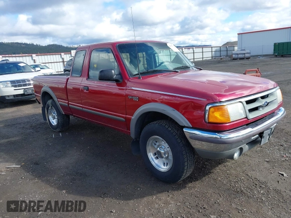 1996 Ford Ranger XLT with VIN 1FTDR15X9TPB29241, listed as a IAAI auction lot 41802300 with 179,948 mi miles. Bid and sale history available at carsss.com. Image 1.
