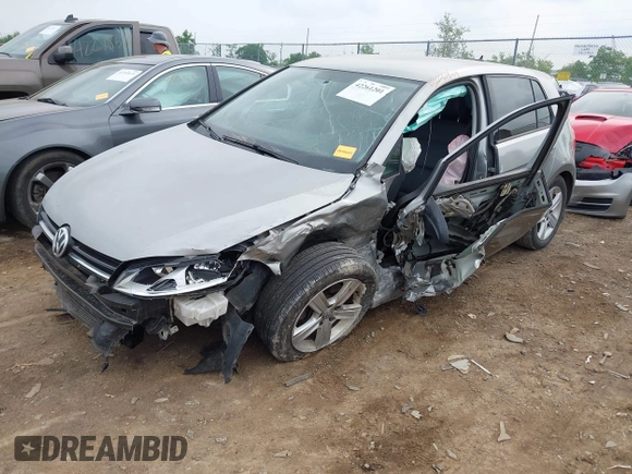 2015 Volkswagen Golf SEL z VIN 3VWRA7AU0FM077582, wystawiony jako IAAI lot #42261201 z przebiegiem 103 745 mil mil oraz . Historia ofert i sprzedaży dostępna na DreamBid. Obrazek 18.