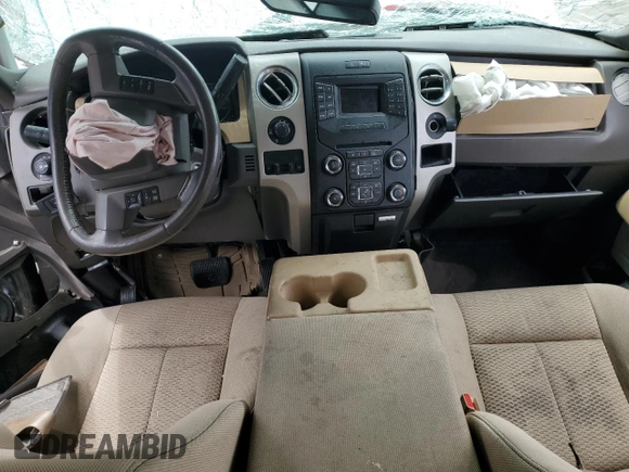 2013 Ford F-150 XL with VIN 1FTFW1EF0DKD36740, listed as a Copart auction lot 57592335 with Not provided miles and Non repairable. Bid and sale history available at DreamBid. Image 8.