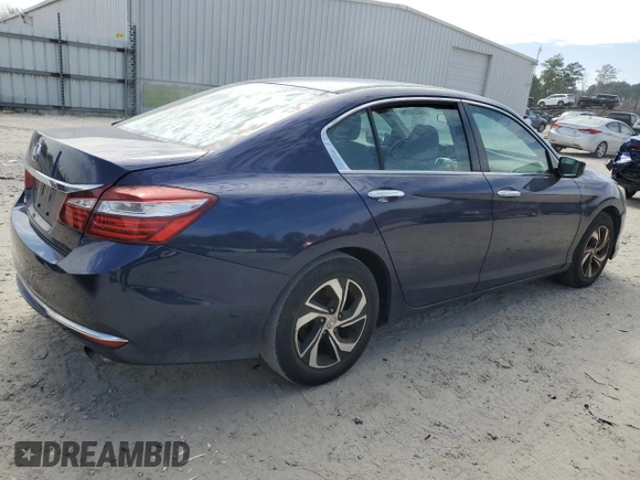 2017 Honda Accord Sedan LX with VIN 1HGCR2F3XHA085890, listed as a Copart auction lot 49334175 with 78,249 mi miles and Salvage Title. Bid and sale history available at carsss.com. Image 3.