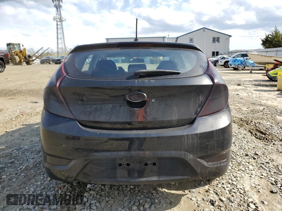 2014 Hyundai Accent GS with VIN KMHCT5AE0EU164873, listed as a Copart auction lot 52879035 with 127,174 mi miles and Clean Title. Bid and sale history available at carsss.com. Image 6.