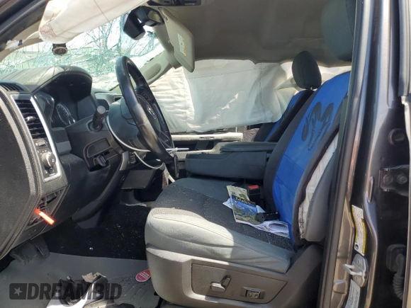 2016 Ram 1500 Big Horn with VIN 3C6RR7LT1GG194613, listed as a Copart auction lot 57840545 with 200,742 mi miles and Salvage title. Bid and sale history available at DreamBid. Image 7.