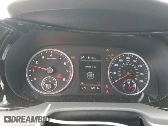 2022 Kia K5 GT-Line z VIN 5XXG64J28NG116279, wystawiony jako Copart lot #55337085 z przebiegiem 12 311 mil mil oraz Szkoda całkowita • Salvage title. Historia ofert i sprzedaży dostępna na DreamBid. Obrazek 9.