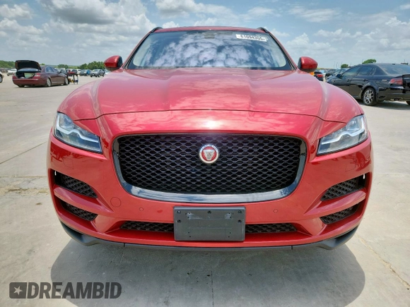 2018 Jaguar F-Pace 35t Prestige with VIN SADCK2EV5JA252737, listed as a Copart auction lot 61694355 with 42,461 mi miles and Clean title. Bid and sale history available at DreamBid. Image 5.