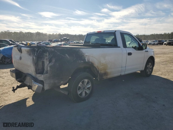 2019 Ford F-150 XL with VIN 1FTMF1C5XKKD93137, listed as a Copart auction lot 88786125 with 135,343 mi miles and Salvage Title. Bid and sale history available at carsss.com. Image 3.