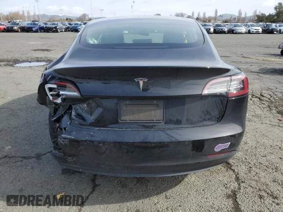 2018 Tesla Model 3 Long Range Battery with VIN 5YJ3E1EA0JF172084, listed as a Copart auction lot 45617965 with Not Provided miles and Salvage Title. Bid and sale history available at DreamBid. Image 6.