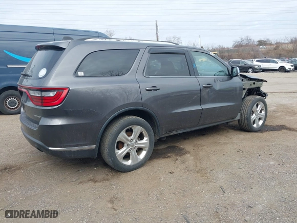 2014 Dodge Durango Limited with VIN 1C4SDJDTXEC345520, listed as a IAAI auction lot 41406601 with 148,216 mi miles. Bid and sale history available at carsss.com. Image 4.