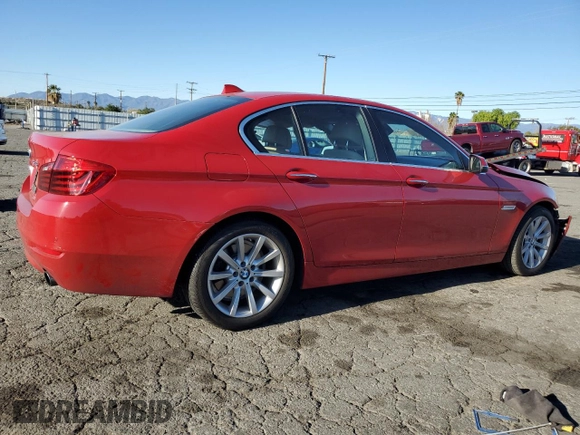 2014 BMW 5 Series 535i xDrive with VIN WBA5B3C5XED535908, listed as a Copart auction lot 47053305 with 78,205 mi miles and Salvage Title. Bid and sale history available at carsss.com. Image 3.