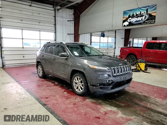 2015 Jeep Cherokee Latitude with VIN 1C4PJMCS8FW769920, listed as a Copart auction lot 46282335 with 143,469 mi miles and Salvage Title. Bid and sale history available at carsss.com. Image 12.
