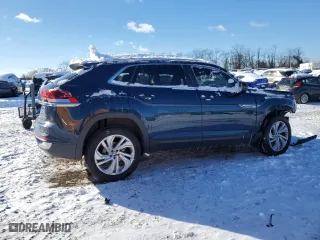 2020 Volkswagen Atlas Cross Sport 3.6L V6 SEL with VIN 1V2ME2CA8LC219017, listed as a Copart auction lot 87255214 with 46,857 mi miles and Salvage Title. Bid and sale history available at carsss.com. Image 3.