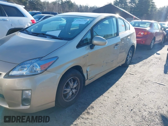 2011 Toyota Prius I with VIN JTDKN3DU3B0291993, listed as a IAAI auction lot 41892191 with 154,411 mi miles. Bid and sale history available at carsss.com. Image 6.