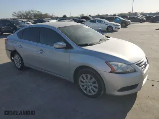 2014 Nissan Sentra S with VIN 3N1AB7AP7EY222750, listed as a Copart auction lot 49736455 with 126,273 mi miles and Salvage Title. Bid and sale history available at carsss.com. Image 4.