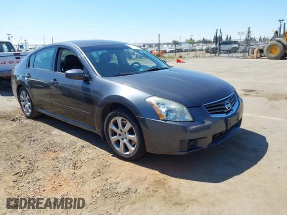 2007 Nissan Maxima SE with VIN 1N4BA41E37C832972, listed as a IAAI auction lot 42739254 with 128,163 mi miles and . Bid and sale history available at DreamBid. Image 1.