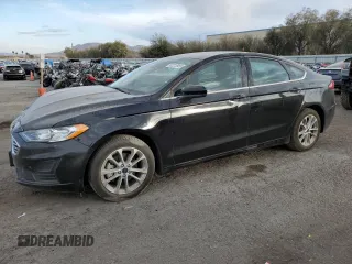 2020 Ford Fusion Hybrid SE with VIN 3FA6P0LU2LR244991, listed as a Copart auction lot 42215955 with 60,389 mi miles and Salvage Title. Bid and sale history available at carsss.com. Image 1.