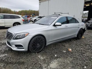 2015 Mercedes-Benz S 550 with VIN WDDUG8FB2FA148714, listed as a Copart auction lot 52670345 with 226,473 mi miles and Salvage Title. Bid and sale history available at DreamBid. Image 1.
