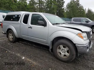2005 Nissan Frontier SE with VIN 1N6AD06W75C400824, listed as a Copart auction lot 78608404 with 122,934 mi miles and Salvage title. Bid and sale history available at DreamBid. Image 4.