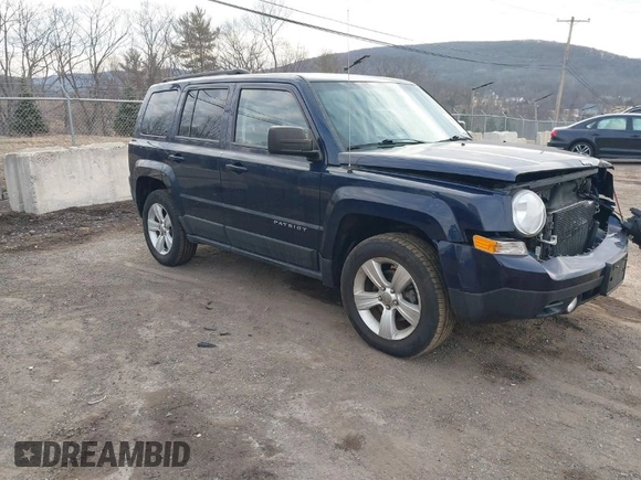 2013 Jeep Patriot Sport with VIN 1C4NJRBB5DD237216, listed as a IAAI auction lot 41628024 with 49,571 mi miles and . Bid and sale history available at carsss.com. Image 1.