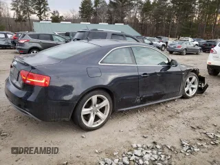 2016 Audi A5 Premium Plus with VIN WAUM2AFR4GA022804, listed as a Copart auction lot 47579535 with 95,829 mi miles and Salvage Title. Bid and sale history available at carsss.com. Image 3.