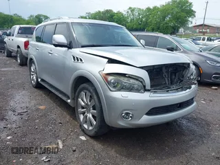 2012 Infiniti QX56 7-passenger z VIN JN8AZ2NE4C9016541, wystawiony jako IAAI lot #42109125 z przebiegiem 187 145 mil mil oraz . Historia ofert i sprzedaży dostępna na DreamBid. Obrazek 1.