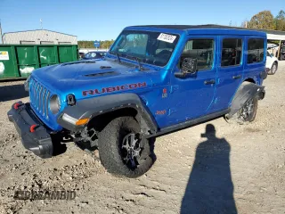 2022 Jeep Wrangler Unlimited Rubicon with VIN 1C4HJXFG5NW217688, listed as a Copart auction lot 81182824 with 63,102 mi miles and Salvage title. Bid and sale history available at DreamBid. Image 1.
