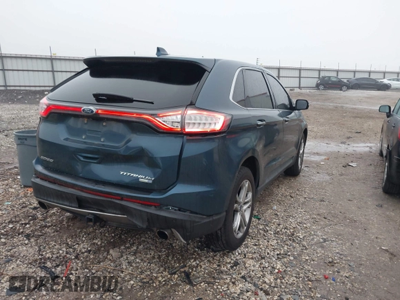 2016 Ford Edge Titanium with VIN 2FMPK4K96GBB66684, listed as a IAAI auction lot 41487600 with 170,238 mi miles. Bid and sale history available at carsss.com. Image 4.
