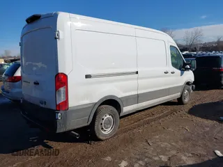 2023 Ford Transit Cargo with VIN 1FTBR1C89PKA63540, listed as a IAAI auction lot 41643089 with 65,898 mi miles. Bid and sale history available at carsss.com. Image 4.