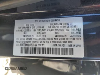 2020 Mazda CX-5 Grand Touring with VIN JM3KFBDM8L0763184, listed as a Copart auction lot 55575105 with 24,855 mi miles and Salvage Title. Bid and sale history available at DreamBid. Image 12.