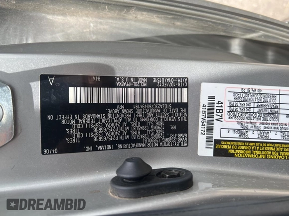2006 Toyota Sienna CE with VIN 5TDZA23C76S494191, listed as a Copart auction lot 55898435 with 130,841 mi miles and Clean Title. Bid and sale history available at DreamBid. Image 10.
