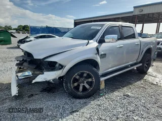 2015 Ram 1500 Laramie Longhorn with VIN 1C6RR7PM4FS698535, listed as a Copart auction lot 63283915 with 188,454 mi miles and Salvage title. Bid and sale history available at DreamBid. Image 1.