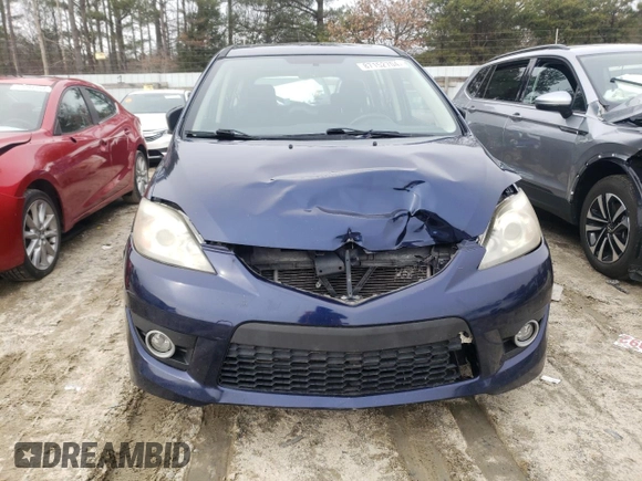 2009 Mazda 5 Sport with VIN JM1CR29L890332275, listed as a Copart auction lot 87152704 with 117,945 mi miles and Salvage title. Bid and sale history available at DreamBid. Image 5.