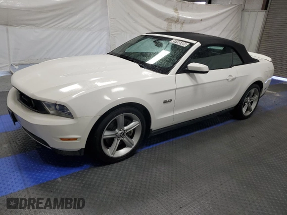 2011 Ford Mustang GT with VIN 1ZVBP8FF4B5155281, listed as a Copart auction lot 53156305 with 83,922 mi miles and Clean Title. Bid and sale history available at DreamBid. Image 1.