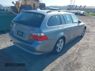 2006 BMW 5 Series 530xi with VIN WBANN73576CN00345, listed as a IAAI auction lot 39526044 with 158,525 mi miles and . Bid and sale history available at carsss.com. Image 4.