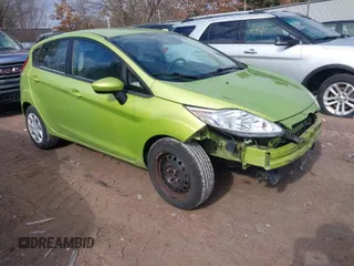 2011 Ford Fiesta SE with VIN 3FADP4EJ2BM113623, listed as a IAAI auction lot 41685229 with 137,954 mi miles. Bid and sale history available at carsss.com. Image 1.