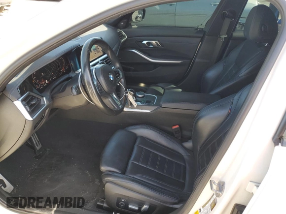 2020 BMW 3 Series M340i with VIN 3MW5U7J05L8B28503, listed as a Copart auction lot 48299654 with 67,705 mi miles and Salvage Title. Bid and sale history available at carsss.com. Image 7.