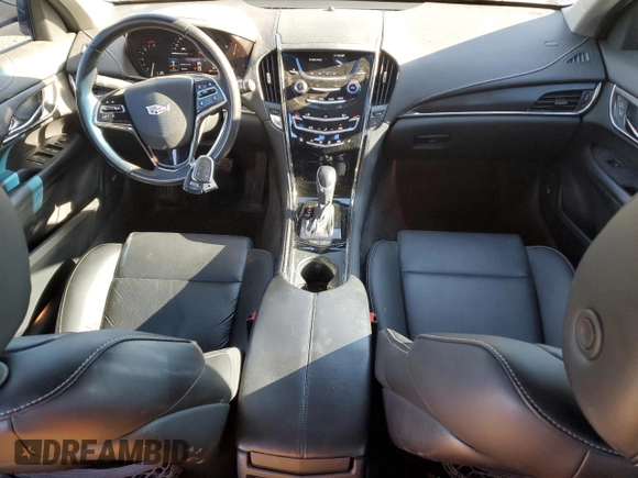 2015 Cadillac ATS Standard AWD with VIN 1G6AG5RX8F0135123, listed as a Copart auction lot 87646585 with 130,446 mi miles and Salvage title. Bid and sale history available at DreamBid. Image 8.