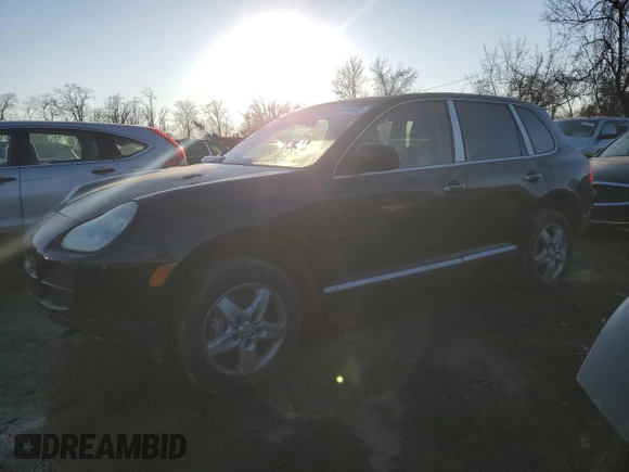 2004 Porsche Cayenne S with VIN WP1AB29P84LA71508, listed as a Copart auction lot 42414495 with 135,288 mi miles and Salvage Title. Bid and sale history available at carsss.com. Image 1.