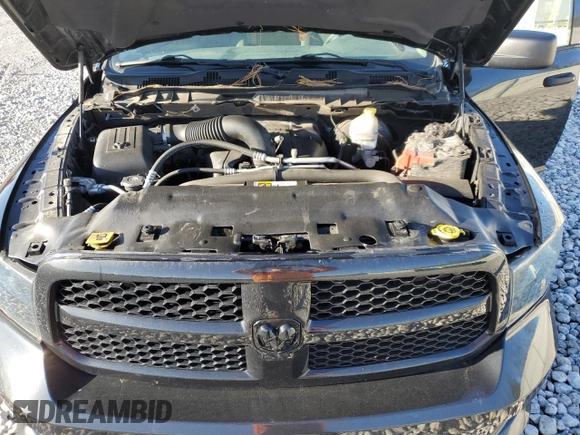 2015 Ram 1500 Tradesman with VIN 3C6RR7KTXFG676335, listed as a Copart auction lot 55204235 with 104,507 mi miles and Salvage title. Bid and sale history available at DreamBid. Image 11.