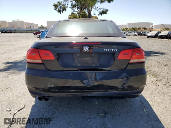 2008 BMW 3 Series 328i with VIN WBAWR33588P153721, listed as a Copart auction lot 62384695 with 119,304 mi miles and Salvage title. Bid and sale history available at DreamBid. Image 6.