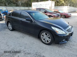 2012 Infiniti G25 x with VIN JN1DV6AR2CM730849, listed as a Copart auction lot 77114604 with Not Provided miles and Salvage Title. Bid and sale history available at carsss.com. Image 4.
