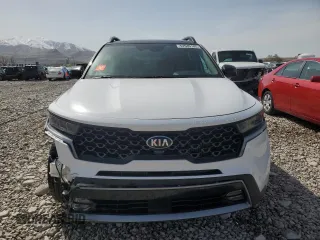 2021 Kia Sorento SX Prestige X-Line with VIN 5XYRKDLF0MG011816, listed as a Copart auction lot 52549105 with 92,023 mi miles and Salvage Title. Bid and sale history available at carsss.com. Image 5.