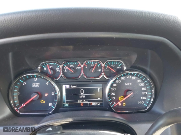 2015 Chevrolet Silverado 1500 LT with VIN 3GCUKREC5FG308790, listed as a IAAI auction lot 41879712 with 85,015 mi miles. Bid and sale history available at carsss.com. Image 7.